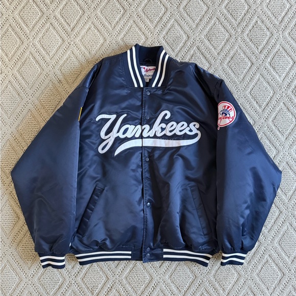Majestic Athletic Other - Vintage Yankees Navy Blue Bomber Jacket